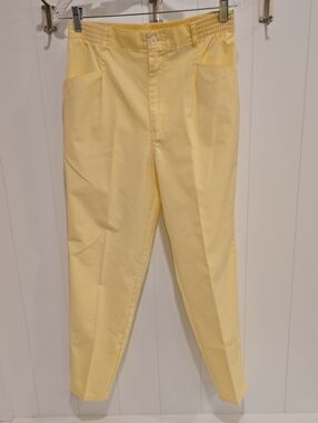 Gitano Limited Collection Yellow Pants Vintage 90s